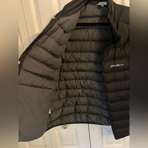 Eddie Bauer Men's Dark Quilted Vest XXL - Picture 3 of 5